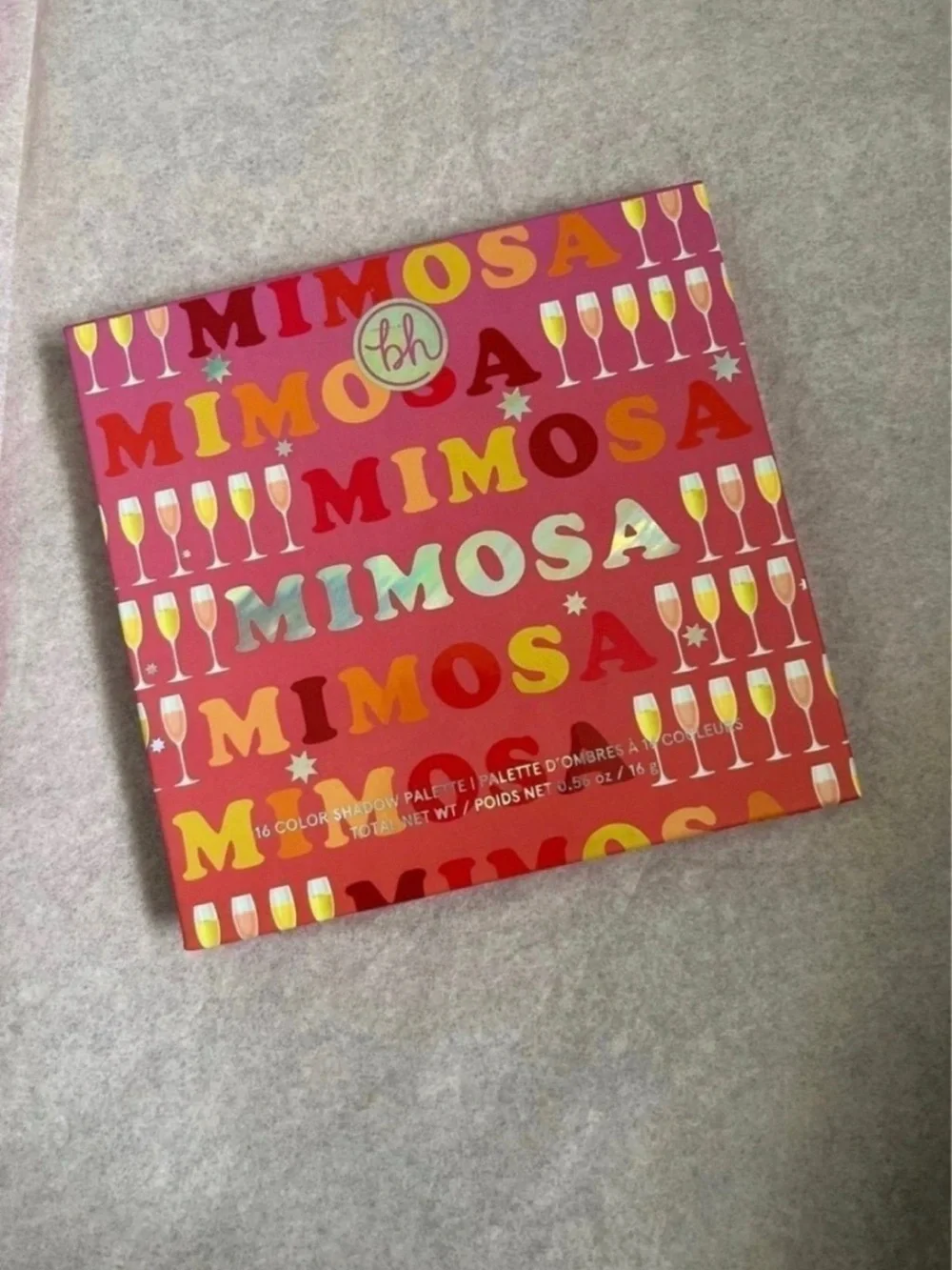 BH Cosmetics Weekend Vibes Mimosa eyeshadow Palette